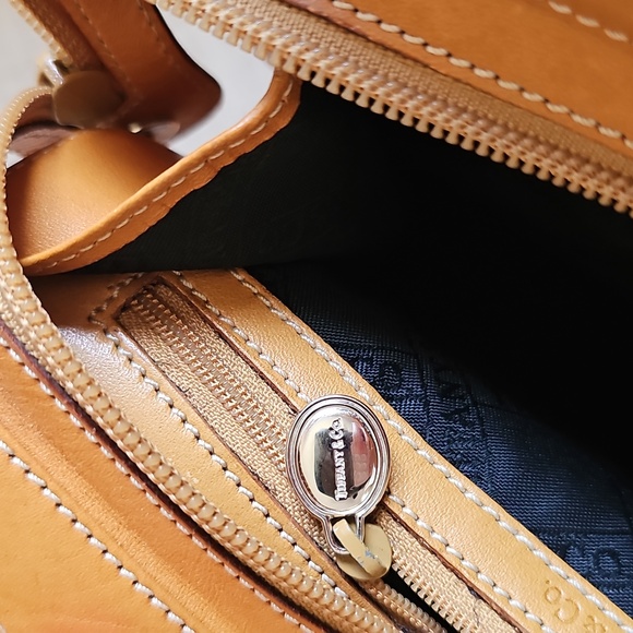 Tiffany & Co. Leather Shoulder Bag, Camel Brown - Picture 10 of 14